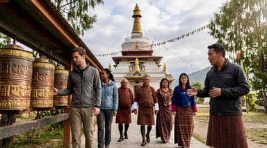Travelers spinning prayer wheels… 202607052100