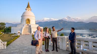 Travelers at World Peace Pagoda 202607051002