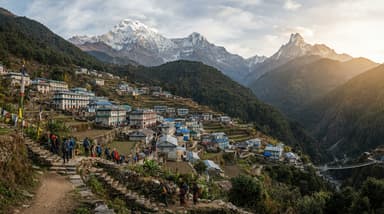 Chhomrong village Annapurna South(2)