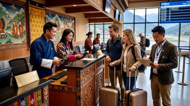 Travelers at check In counter 202607052125