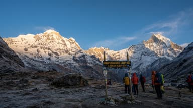Trek from Annapurna Base Camp1