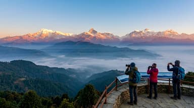 Sunrise over Himalayan peaks Nepal 202607052139