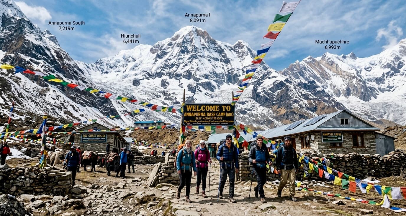 3 Trek to Annapurna Base 202607091135