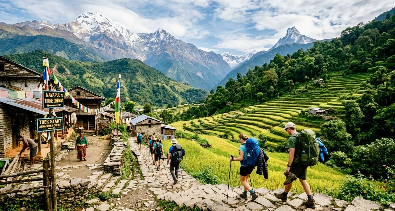 Trek to Tikhe Dhunga 202607091133