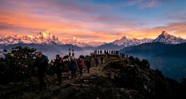 Hike to Poon Hill sunrise 202607091134
