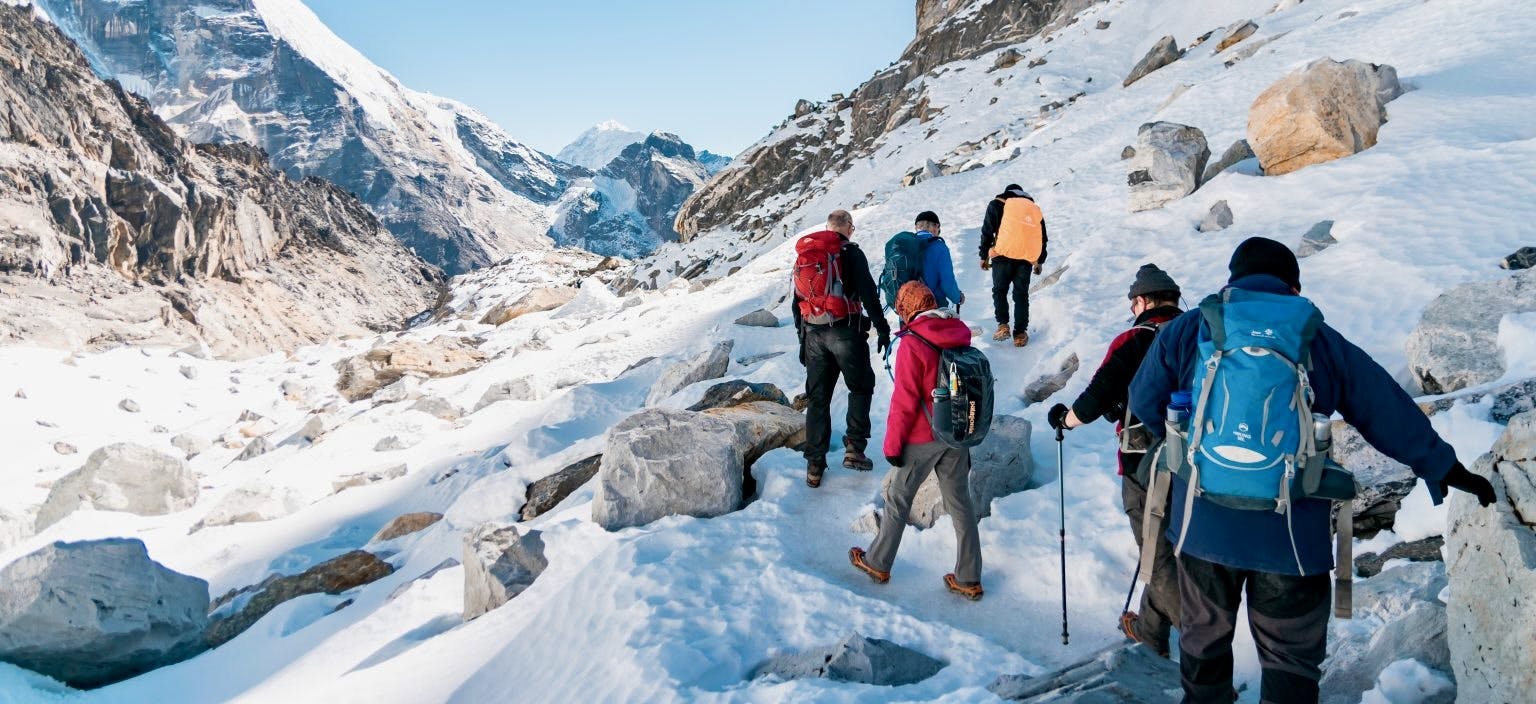 Drinking Water During Everest Region Trekking
