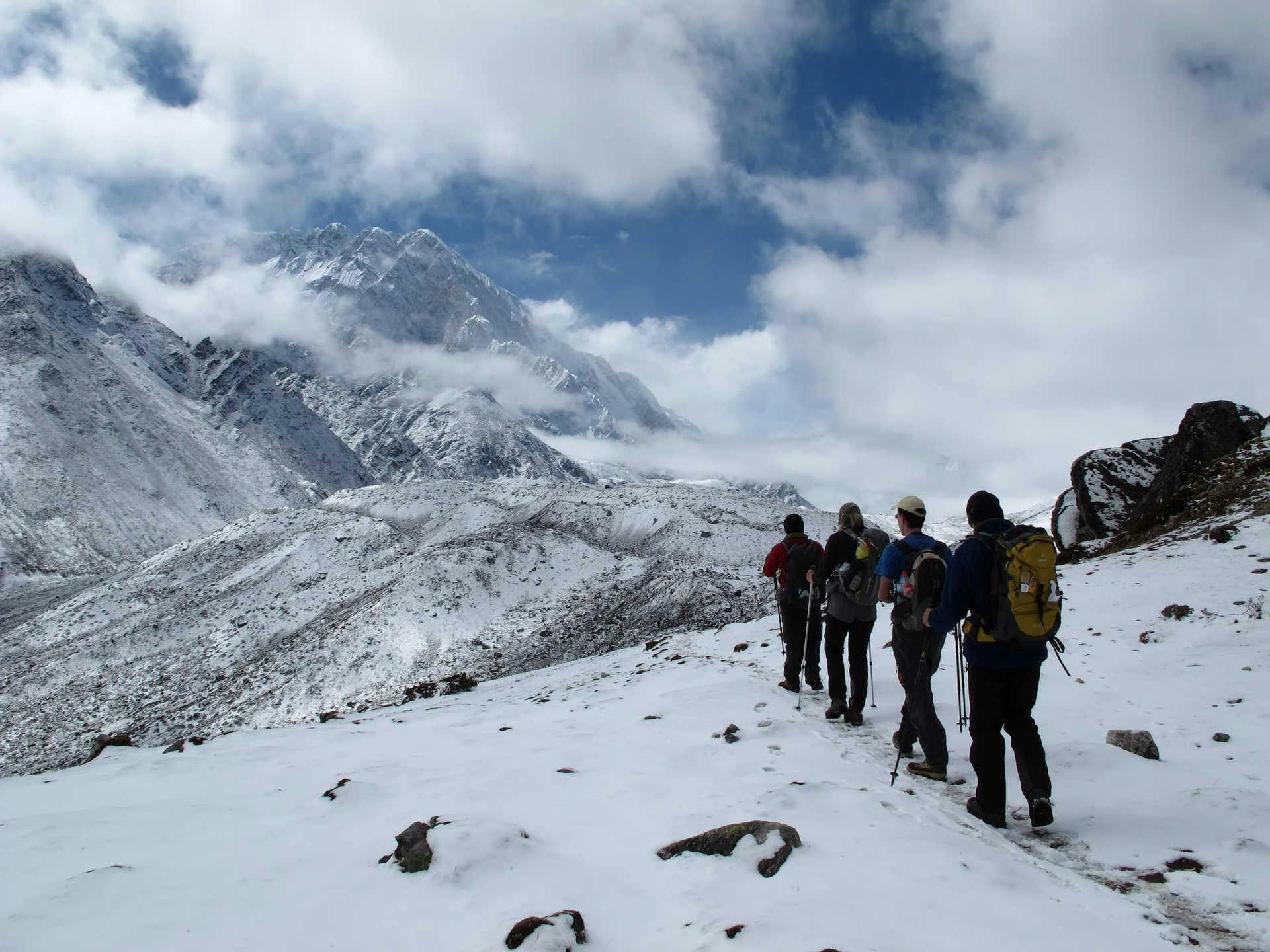 Everest Trekking in winter