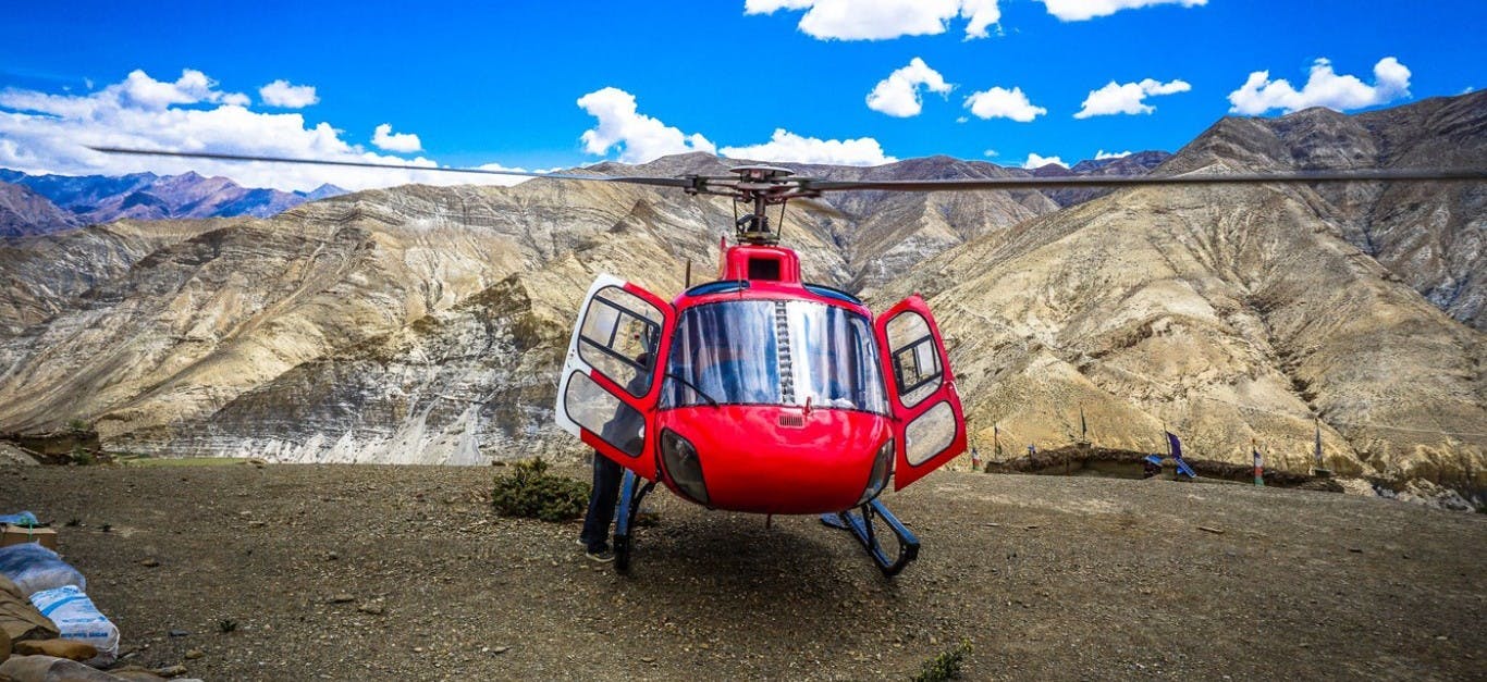 Helicopter tour in Nepal 2023, 2024
