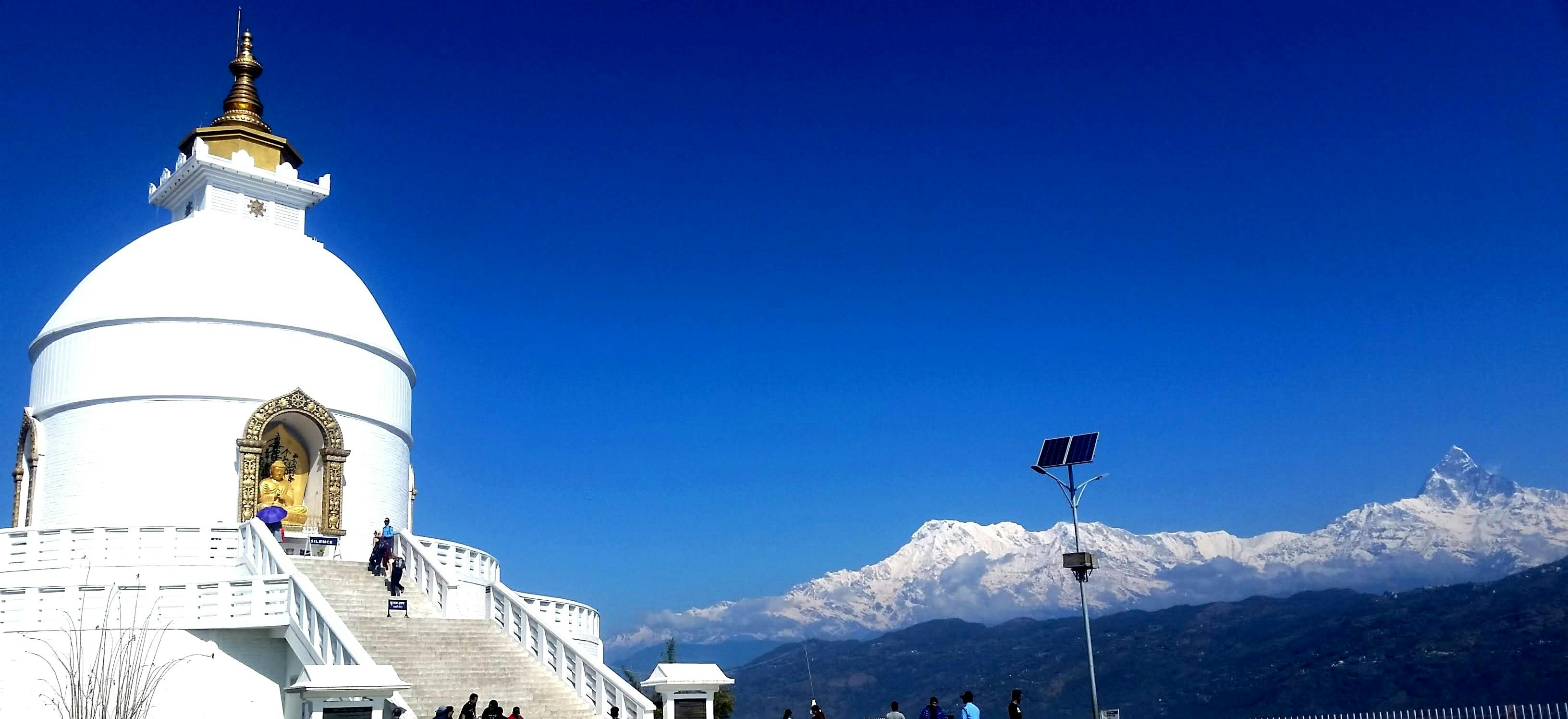 How to Reach the Peace Pagoda in Pokhara?