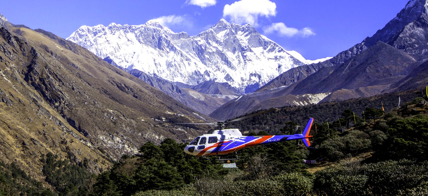 Luxury Helicopter Treks in Nepal