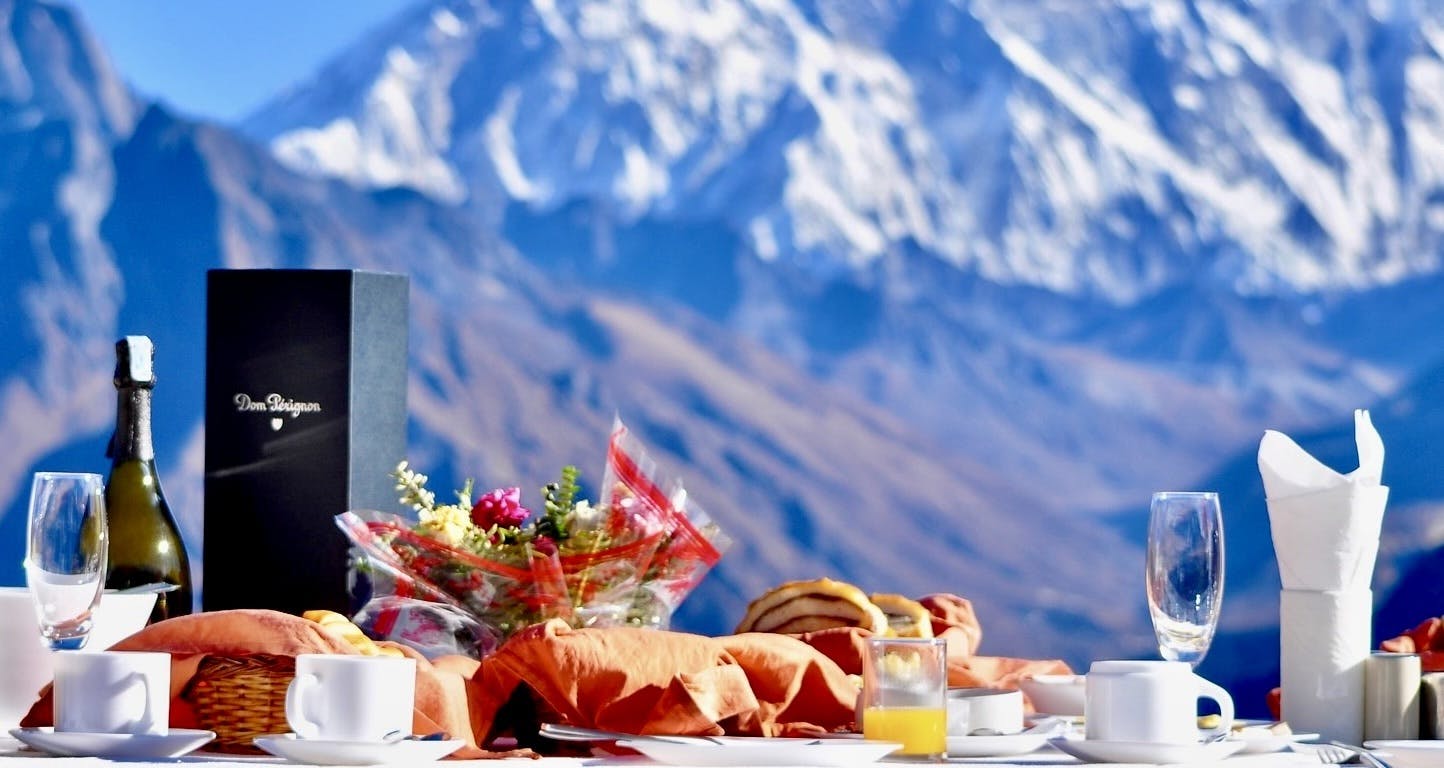 Breakfast in Everest View Hotel