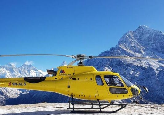 Best month to go to Mount Everest by Helicopter