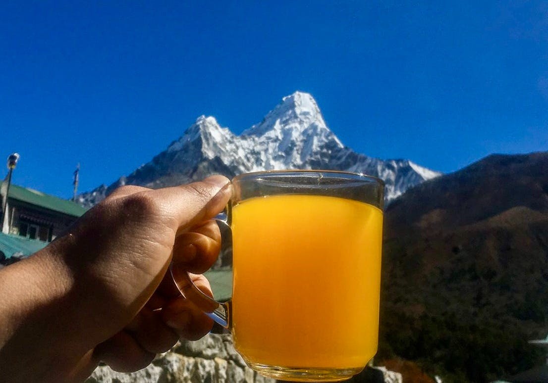 Drinking Water During Everest Region Trekking