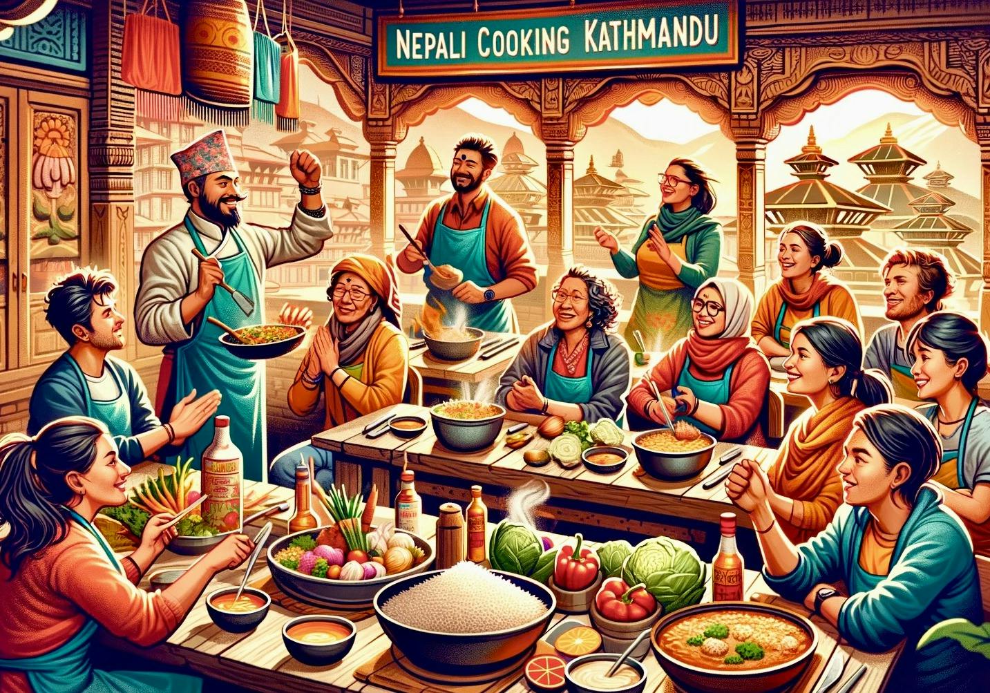 Nepali Cooking Class in Kathmandu